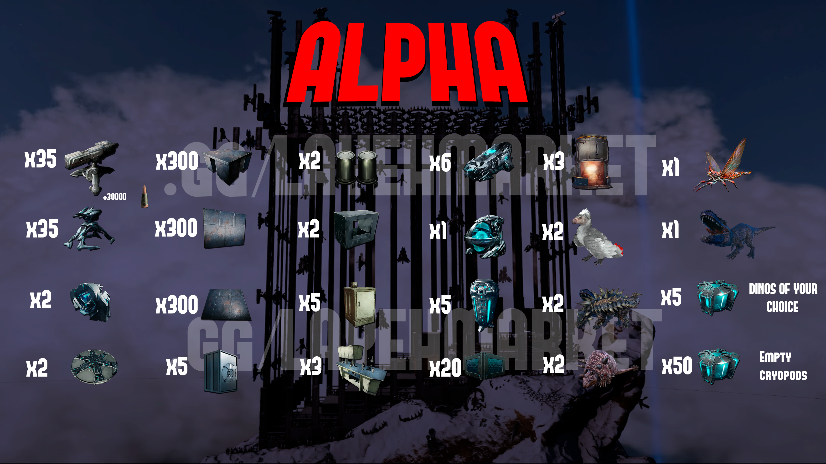 Alpha Base Kit